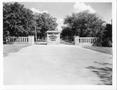 Thumbnail image of item number 1 in: '[Herff Park Entrance]'.