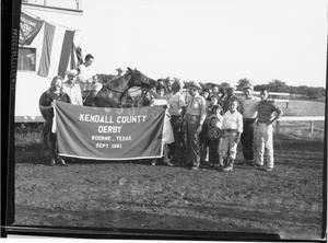 Primary view of object titled '[KEndall County Fair Derby Winner]'.