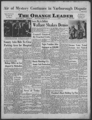 The Orange Leader (Orange, Tex.), Vol. 61, No. 106, Ed. 1 Wednesday, May 6, 1964