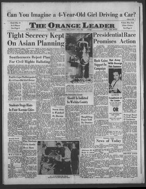 The Orange Leader (Orange, Tex.), Vol. 61, No. 131, Ed. 1 Thursday, June 4, 1964