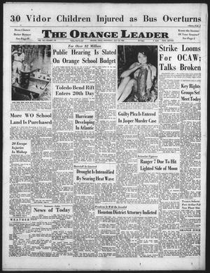 The Orange Leader (Orange, Tex.), Vol. 61, No. 178, Ed. 1 Wednesday, July 29, 1964