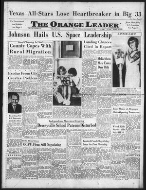 The Orange Leader (Orange, Tex.), Vol. 61, No. 181, Ed. 1 Sunday, August 2, 1964