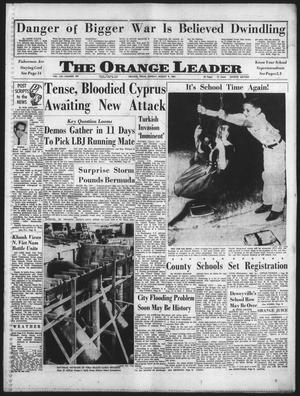 The Orange Leader (Orange, Tex.), Vol. 61, No. 187, Ed. 1 Sunday, August 9, 1964