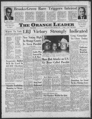 The Orange Leader (Orange, Tex.), Vol. 61, No. 259, Ed. 1 Monday, November 2, 1964