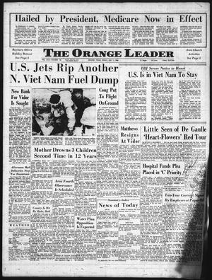 The Orange Leader (Orange, Tex.), Vol. 63, No. 156, Ed. 2 Friday, July 1, 1966
