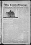 Newspaper: Wise County Messenger. (Decatur, Tex.), Vol. 25, No. 22, Ed. 1 Friday…