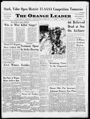 The Orange Leader (Orange, Tex.), Vol. 64, No. 244, Ed. 1 Thursday, October 12, 1967