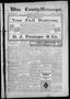 Thumbnail image of item number 1 in: 'Wise County Messenger. (Decatur, Tex.), Vol. 27, No. 42, Ed. 1 Friday, October 19, 1906'.
