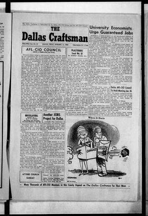 The Dallas Craftsman (Dallas, Tex.), Vol. 55, No. 33, Ed. 1 Friday, January 17, 1969
