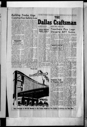 The Dallas Craftsman (Dallas, Tex.), Vol. 55, No. 44, Ed. 1 Friday, April 4, 1969