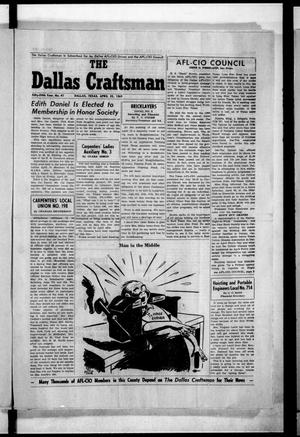 The Dallas Craftsman (Dallas, Tex.), Vol. 55, No. 47, Ed. 1 Friday, April 25, 1969