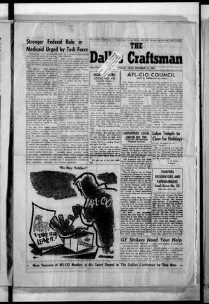 The Dallas Craftsman (Dallas, Tex.), Vol. 56, No. 28, Ed. 1 Friday, December 12, 1969