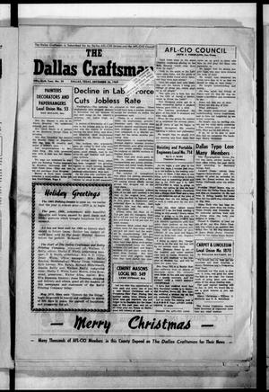 The Dallas Craftsman (Dallas, Tex.), Vol. 56, No. 30, Ed. 1 Friday, December 26, 1969