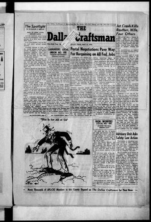 The Dallas Craftsman (Dallas, Tex.), Vol. 56, No. 50, Ed. 1 Friday, May 15, 1970