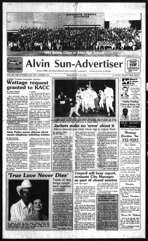 Alvin Sun-Advertiser (Alvin, Tex.), Vol. 102, No. 126, Ed. 1 Sunday, May 30, 1993