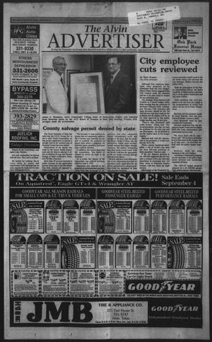 Primary view of object titled 'The Alvin Advertiser (Alvin, Tex.), Ed. 1 Wednesday, August 18, 1993'.