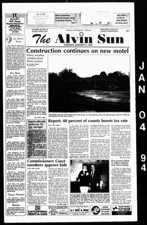 The Alvin Sun (Alvin, Tex.), Vol. 103, No. 63, Ed. 1 Tuesday, January 4, 1994