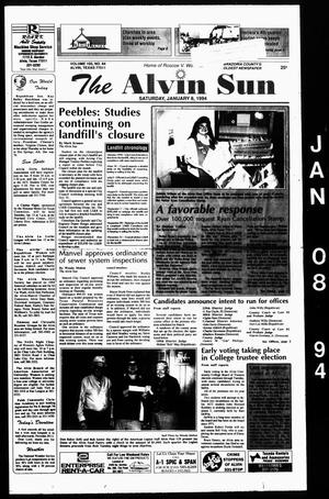 The Alvin Sun (Alvin, Tex.), Vol. 103, No. 64, Ed. 1 Saturday, January 8, 1994