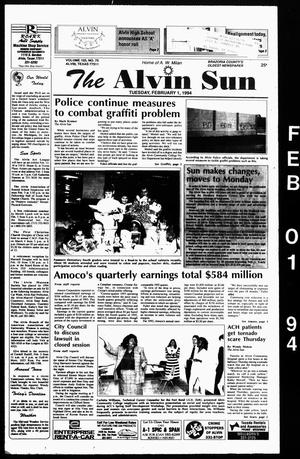 The Alvin Sun (Alvin, Tex.), Vol. 103, No. 75, Ed. 1 Tuesday, February 1, 1994