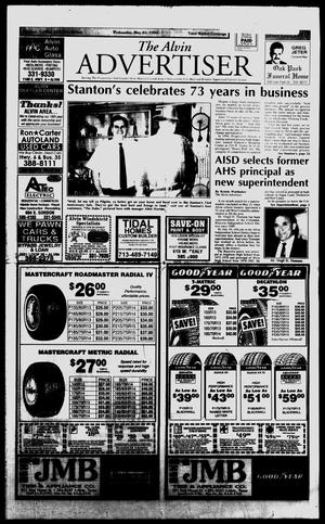 Primary view of object titled 'The Alvin Advertiser (Alvin, Tex.), Ed. 1 Wednesday, May 31, 1995'.