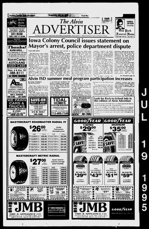 The Alvin Advertiser (Alvin, Tex.), Ed. 1 Wednesday, July 19, 1995