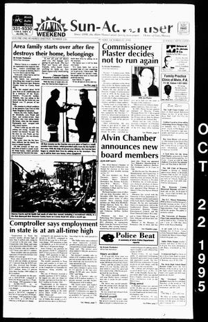 Primary view of object titled 'Alvin Sun-Advertiser (Alvin, Tex.), Vol. 105, No. 126, Ed. 1 Sunday, October 22, 1995'.