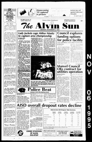 The Alvin Sun (Alvin, Tex.), Vol. 105, No. 131, Ed. 1 Monday, November 6, 1995