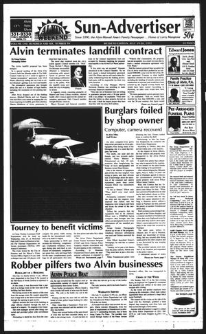 Alvin Sun-Advertiser (Alvin, Tex.), Vol. 106, No. 99, Ed. 1 Sunday, July 20, 1997