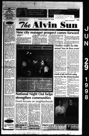 The Alvin Sun (Alvin, Tex.), Vol. 107, No. 93, Ed. 1 Monday, June 29, 1998