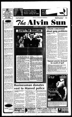 The Alvin Sun (Alvin, Tex.), Vol. 108, No. 69, Ed. 1 Monday, April 5, 1999