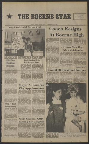 The Boerne Star (Boerne, Tex.), Vol. 82, No. 25, Ed. 1 Thursday, June 12, 1986