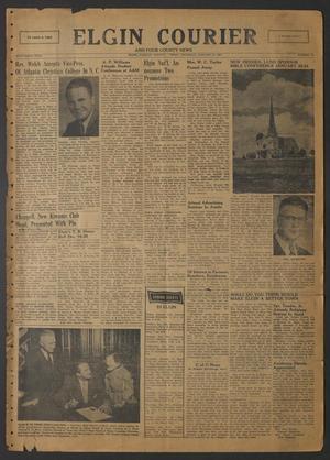 Elgin Courier and Four County News (Elgin, Tex.), Vol. 66, No. 43, Ed. 1 Thursday, January 10, 1957