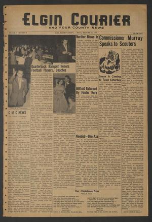 Elgin Courier and Four County News (Elgin, Tex.), Vol. 67, No. 39, Ed. 1 Thursday, December 12, 1957