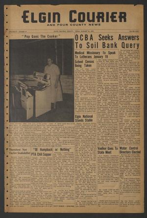 Elgin Courier and Four County News (Elgin, Tex.), Vol. 67, No. 44, Ed. 1 Thursday, January 16, 1958