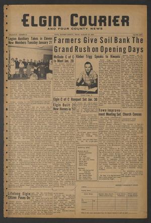 Elgin Courier and Four County News (Elgin, Tex.), Vol. 67, No. 45, Ed. 1 Thursday, January 23, 1958
