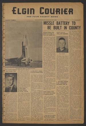 Primary view of object titled 'Elgin Courier and Four County News (Elgin, Tex.), Vol. 68, No. 44, Ed. 1 Thursday, January 15, 1959'.