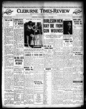 Cleburne Times-Review (Cleburne, Tex.), Vol. 27, No. 208, Ed. 1 Monday, June 6, 1932