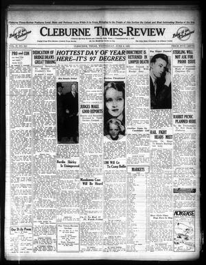 Cleburne Times-Review (Cleburne, Tex.), Vol. 27, No. 210, Ed. 1 Wednesday, June 8, 1932