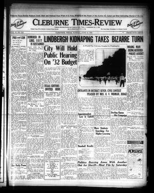 Cleburne Times-Review (Cleburne, Tex.), Vol. 27, No. 213, Ed. 1 Sunday, June 12, 1932