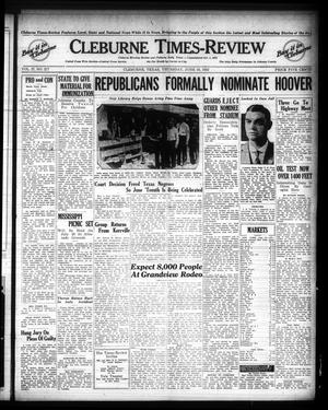 Cleburne Times-Review (Cleburne, Tex.), Vol. 27, No. 217, Ed. 1 Thursday, June 16, 1932