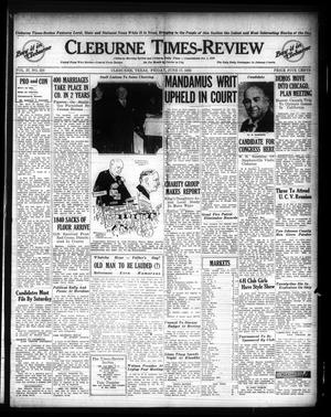 Primary view of object titled 'Cleburne Times-Review (Cleburne, Tex.), Vol. 27, No. 218, Ed. 1 Friday, June 17, 1932'.