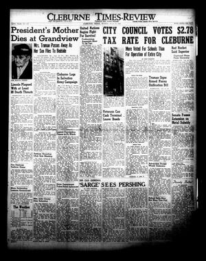 Cleburne Times-Review (Cleburne, Tex.), Vol. 42, No. 217, Ed. 1 Sunday, July 27, 1947
