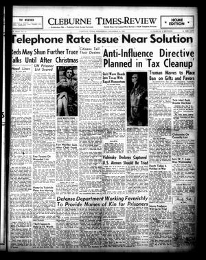 Cleburne Times-Review (Cleburne, Tex.), Vol. 47, No. 35, Ed. 1 Wednesday, December 19, 1951