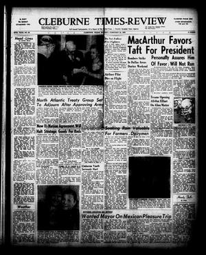 Cleburne Times-Review (Cleburne, Tex.), Vol. 47, No. 90, Ed. 1 Monday, February 25, 1952