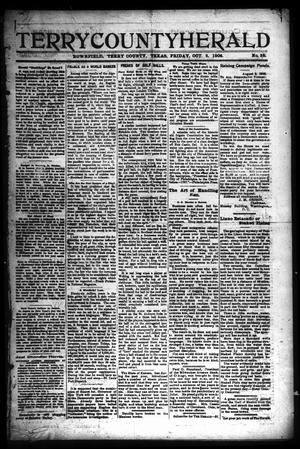 Primary view of object titled 'Terry County Herald (Brownfield, Tex.), Vol. 2, No. 38, Ed. 1 Friday, October 5, 1906'.
