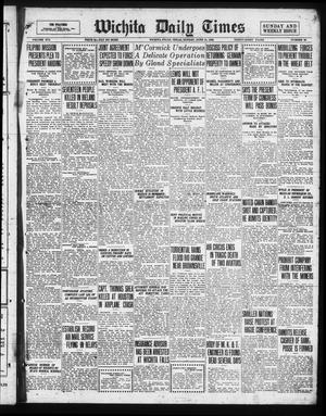 Primary view of object titled 'Wichita Daily Times (Wichita Falls, Tex.), Vol. 16, No. 36, Ed. 1 Sunday, June 18, 1922'.