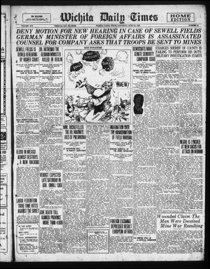 Wichita Daily Times (Wichita Falls, Tex.), Vol. 16, No. 42, Ed. 1 Saturday, June 24, 1922