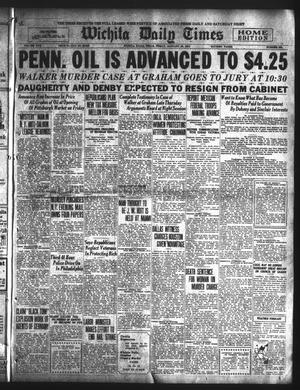 Wichita Daily Times (Wichita Falls, Tex.), Vol. 17, No. 255, Ed. 1 Friday, January 25, 1924