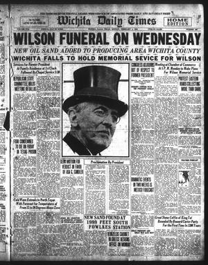 Wichita Daily Times (Wichita Falls, Tex.), Vol. 17, No. 265, Ed. 1 Monday, February 4, 1924