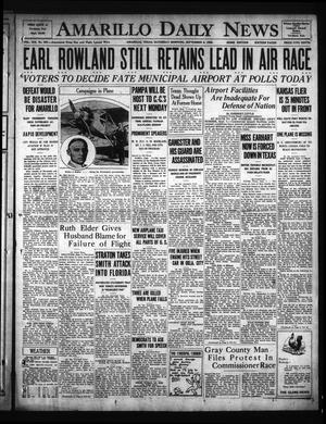 Amarillo Daily News (Amarillo, Tex.), Vol. 19, No. 307, Ed. 1 Saturday, September 8, 1928